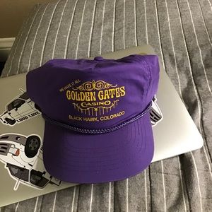 Golden Gates Casino purple Hat
